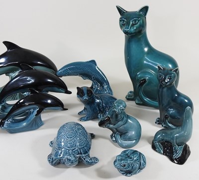 Lot 45 - A collection of Poole pottery animals
