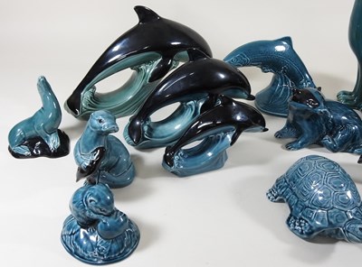 Lot 45 - A collection of Poole pottery animals