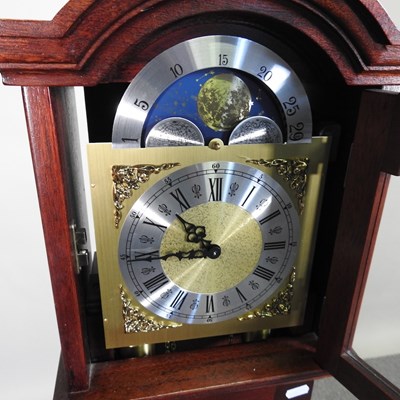 Lot 535 - A granddaughter clock, together with an early...