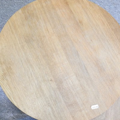 Lot 73 - A nest of three circular contemporary oak side...