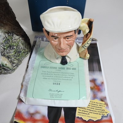 Lot 201 - A Royal Doulton character jug Dickie Bird,...