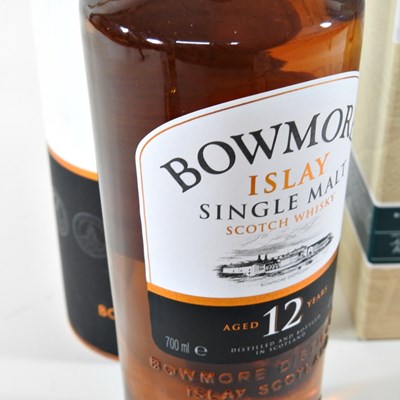 Lot 457 - A bottle of Bowmore Islay single malt whisky,...