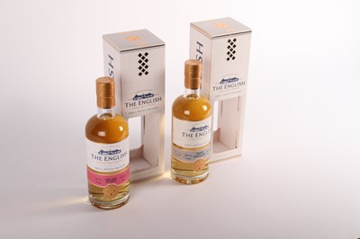 Lot 432 - Two bottles of The English single malt whisky...