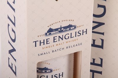 Lot 432 - Two bottles of The English single malt whisky...