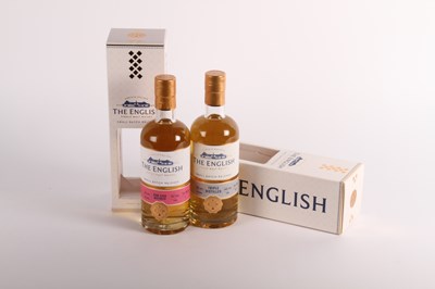 Lot 432 - Two bottles of The English single malt whisky...