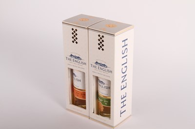 Lot 432 - Two bottles of The English single malt whisky...