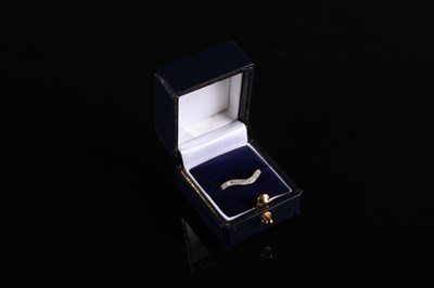 Lot 57 - An 18 carat gold and diamond dress ring, of...