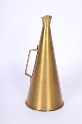 Lot 733 - A brass megaphone
