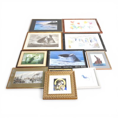 Lot 697 - A collection of pictures and prints