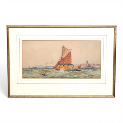 Lot 428 - Robert Malcolm-Lloyd, 1855-1945, A Breeze Down...