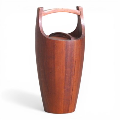 Lot 549 - A 1960s Danish teak champagne cooler, designed...
