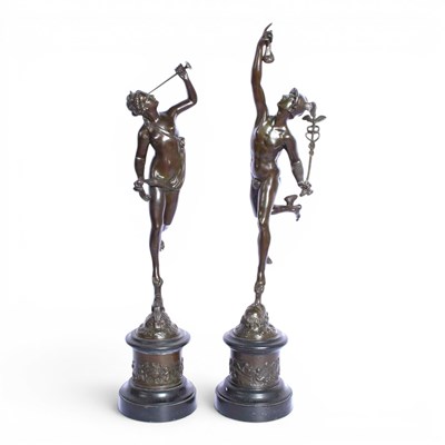Lot 46 - After Giambologna, 20th century, Fortuna and...