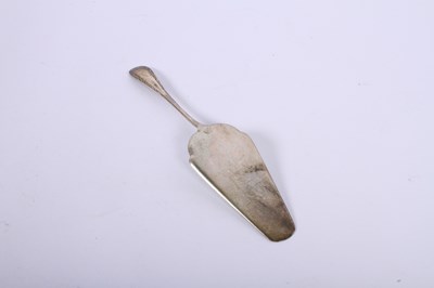 Lot 70 - A continental silver cake slice/server,...