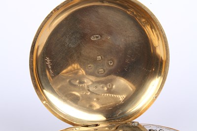 Lot 3 - An 18 carat yellow gold Swiss pocket watch,...