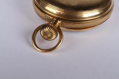 Lot 3 - An 18 carat yellow gold Swiss pocket watch,...
