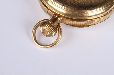 Lot 3 - An 18 carat yellow gold Swiss pocket watch,...