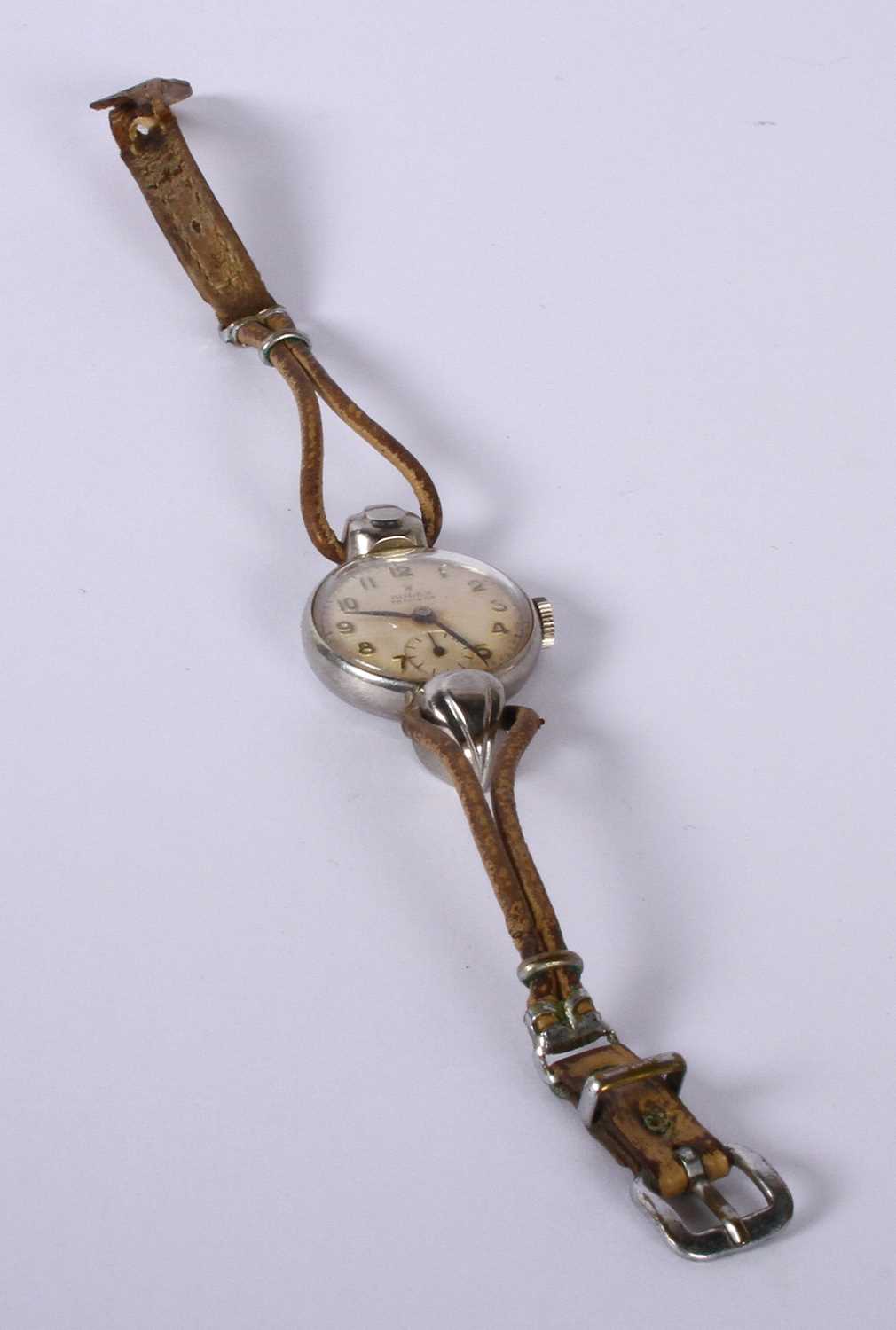 Lot 17 - A 1940s ladies Rolex Precision manual wind...