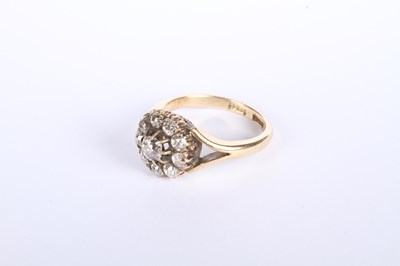Lot 29 - An 18 carat yellow gold old European cut...