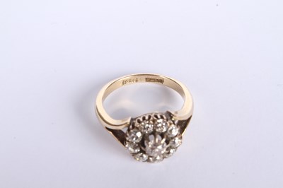 Lot 29 - An 18 carat yellow gold old European cut...