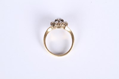 Lot 29 - An 18 carat yellow gold old European cut...