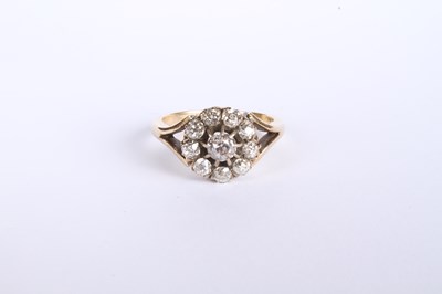 Lot 29 - An 18 carat yellow gold old European cut...