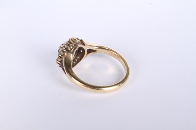 Lot 29 - An 18 carat yellow gold old European cut...