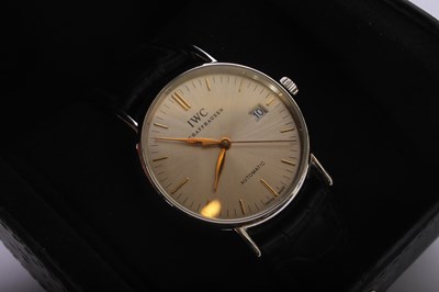 Lot 9 - An IWC (International Watch Co) Portofino...