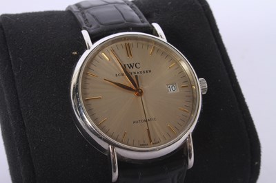 Lot 9 - An IWC (International Watch Co) Portofino...
