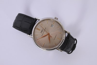 Lot 9 - An IWC (International Watch Co) Portofino...