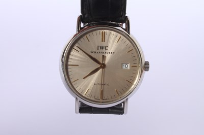 Lot 9 - An IWC (International Watch Co) Portofino...