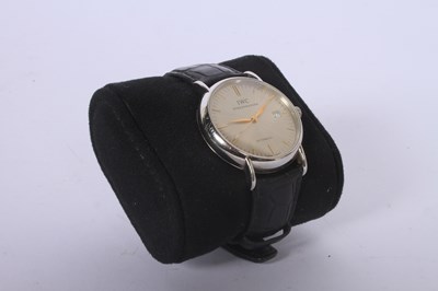 Lot 9 - An IWC (International Watch Co) Portofino...