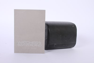 Lot 9 - An IWC (International Watch Co) Portofino...