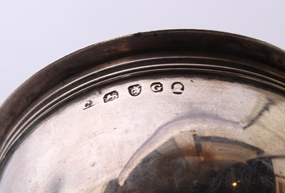 Lot 47 - A George III silver wine funnel, London 1802,...