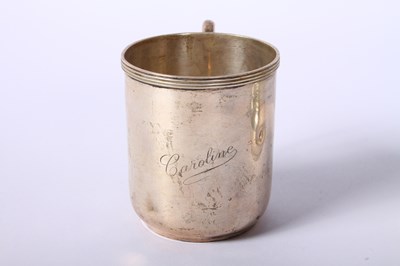 Lot 35 - A collection of silver items comprising an...