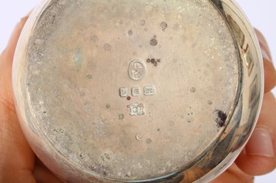 Lot 35 - A collection of silver items comprising an...