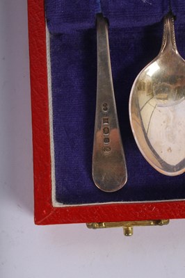 Lot 68 - A set of six silver teaspoons, Birmingham 1977,...