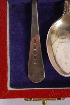 Lot 68 - A set of six silver teaspoons, Birmingham 1977,...