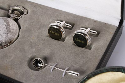 Lot 41 - A collection of silver and white metal...