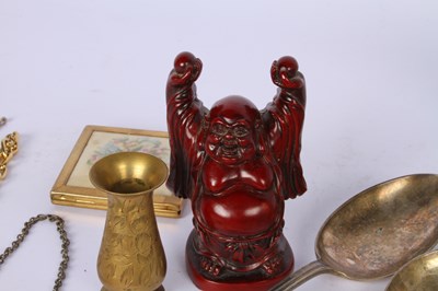 Lot 41 - A collection of silver and white metal...