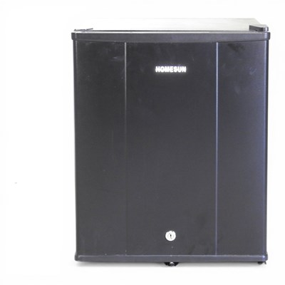 Lot 709 - A black Homesun mini fridge