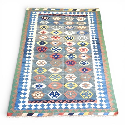 Lot 190 - A Persian qashgai kilim, with all over...