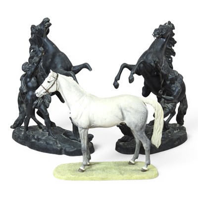 Lot 425 - A large Border Fine Arts model of a horse,...