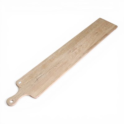 Lot 252 - A new wooden meze platter, 151cm long