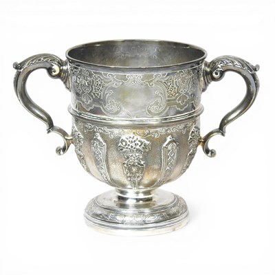 Lot 34 - A large Victorian Britannia standard silver...