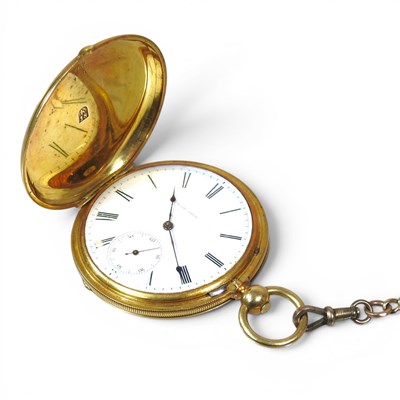 Lot 10 - An early 20th century 18 carat gold cased full...