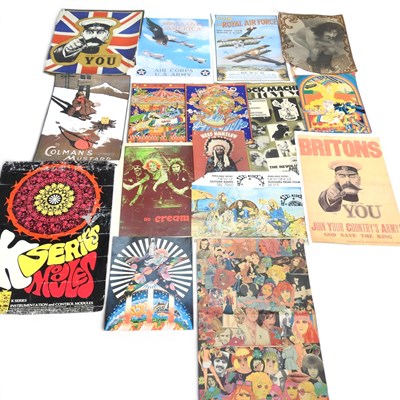 Lot 505 - A collection of vintage posters, circa 1960s...