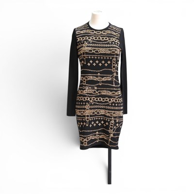 Lot 246 - A Versus Versace beaded black dress, with...
