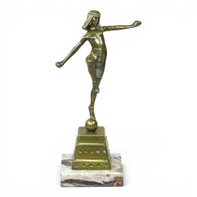 Lot 84 - After Chiparus, mid 20th century, Danseuse...
