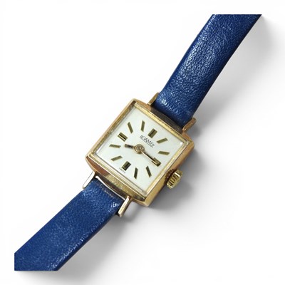 Lot 98 - A mid 20th century Roamer 9 carat gold cased...