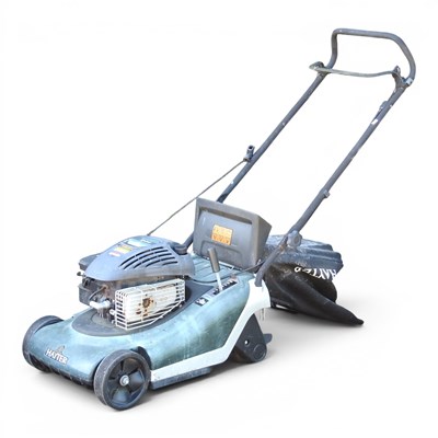 Lot 628 - A Hayter Spirit 41 petrol lawnmower, together...